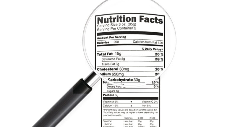 Reading Food Labels – The Focus for Nutrition Week
