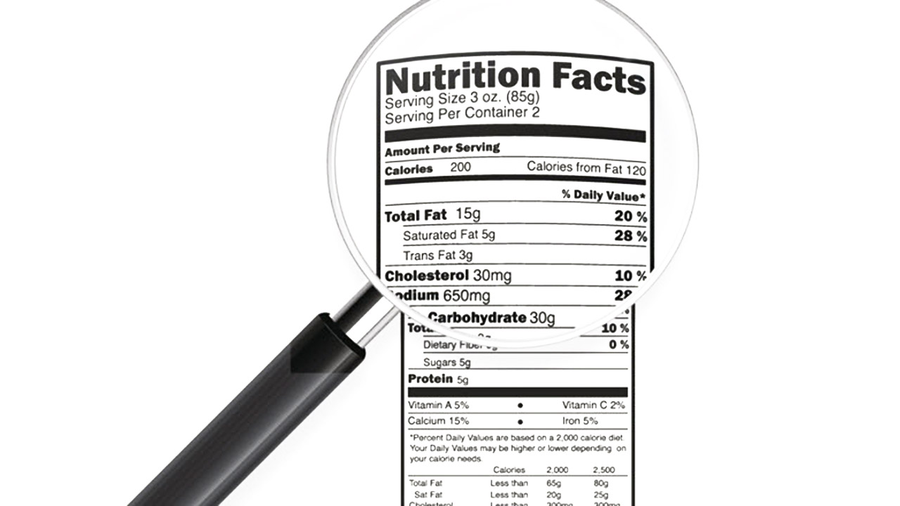 Reading Food Labels – The Focus for Nutrition Week