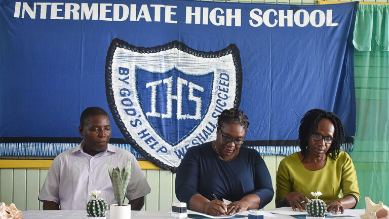 Intermediate High School officially launches Agriculture Science Programme